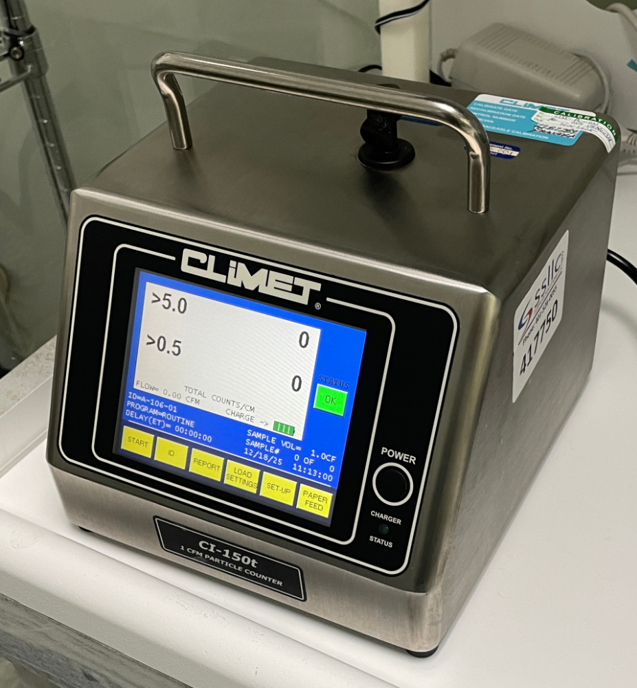 Image of Climet CI-150t 1 CFM Airborne Particle Counter